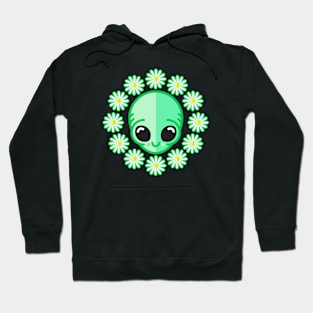 Happy Alien Daisy Hoodie